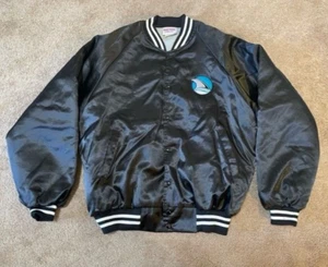 Vintage San Jose Sharks size XL jacket Hartwell Made in USA black 1990s rare - Picture 1 of 8
