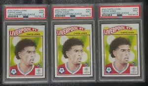 CURTIS JONES 2020 Topps Living UEFA Champions League #262 ROOKIE RC 3X PSA LOTTO 9 - Foto 1 di 1