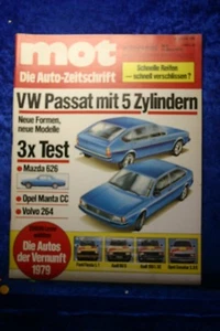 MOT 6/79 VW Passat 5 Cilindri Opel Manta CC Volvo 264 - Foto 1 di 1