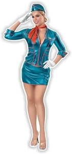 ADESIVO SEXY STEWARDESS RAGAZZA LAPTOP ADESIVO PARAURTI CASSETTA DEGLI ATTREZZI ADESIVO  - Foto 1 di 1