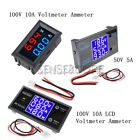 DC 50V 5A 100V 10A 1000W LCD Voltmeter Ammeter Voltage Current Power Meter Test