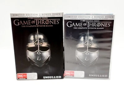 Game Of Thrones- Limited Edition The Complete Seventh Season DVD AS NEW  #Bonus - Image 1 of 4