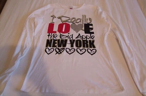 Tshirt Mädchen Gr. 170, weiß Langarm - Bild 1 von 1