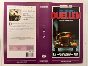 De colección; Duelo; Dennis Weaver; Solo cubierta VHS - Edición danesa - Sin cinta - Imagen 1 de 1