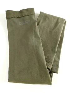 DKNY Smoothies Legging Lightweight Knit Leggings Khaki P/S NWOT 22 - Picture 1 of 6