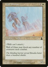 MTG - Wall of Glare - Urza's Destiny - X1 - (MP) - FREE SHIPPING