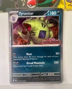 Tyranitar (Paldea Evolved Stamp) - Miscellaneous Cards & Products (MCAP) - Picture 1 of 2