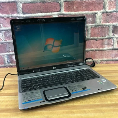 HP Pavilion dv9620us Retro Gaming Laptop Turion 1.90GHz 4GB RAM (Windows 7 Pro) - Image 1 of 4