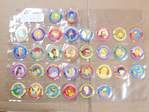 POGS/MILKCAPS THE SIMPSONS SKYCAPS/POGS BY BONGO KOMPLETTSATZ 50 - Bild 1 von 6