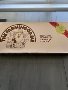 Vintage 1979 THE FARMING GAME Board Game Weekend Farmer Very Good Condition - Picture 1 of 9