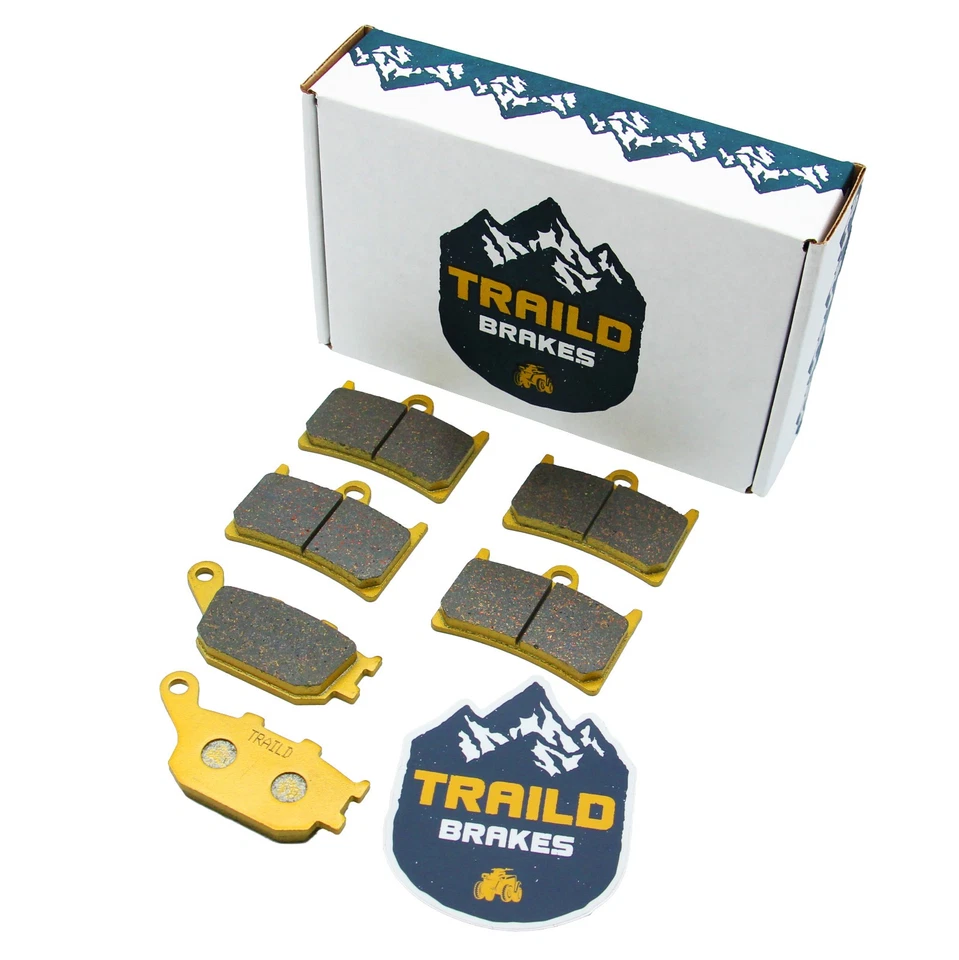 Traild Ceramic Brake Pad Set for Yamaha R1/R6/FZ/MT/XSR 2003-2025 Front & Rear - Image 1 of 4