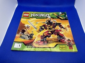 Lego #9448 Ninjago masters of Spinjitzu Instruction Manual Booklet 1 only