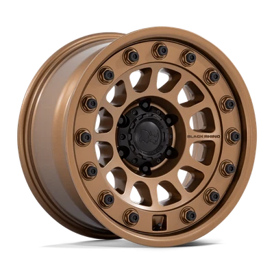 4 llantas de 17 pulgadas bronce negro Rhino Outback 17x8,5 -10 mm PARA Jeep Wrangler Foto 1 de 4