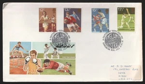 Sport Ashes Cricket Kennington 1980 ovalado FDC. Philart Rugby, Boxeo, Atletismo - Imagen 1 de 1