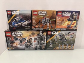 LEGO Star Wars Microfighters 75391, 75077, 75130, 75195, 75345 (Brand New)