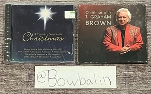 Country Superstar Christmas + T. Graham Brown ( 2 CD Set , 1997 ) - Picture 1 of 7