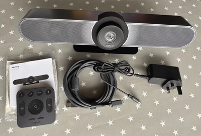Logitech Meetup 4K Conference Camera & Remote, Power Supply, Logi USB cable - Image 1 of 4