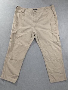 5.11 Tactical Series Pants Mens 48 Khaki Cargo Utility Workwear Cotton Ripstop - Picture 1 of 14