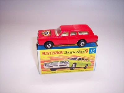 "MATCHBOX" *SUPERRÁPIDO* SF-73 MERCURY COMMUTER ROJO *INCREÍBLE* COMO NUEVO EN CAJA Foto 1 de 4