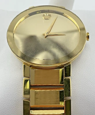 Reloj Hombre Movado Zafiro Tono Oro PVD 11.1.36.1452  Foto 1 de 4