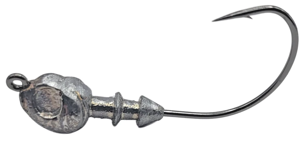 Señuelo de cebo Poison Swim Bass Jig SIN WeedGuard Mostaza Ancho Gap Gancho Fuerte Nuevo Foto 1 de 1