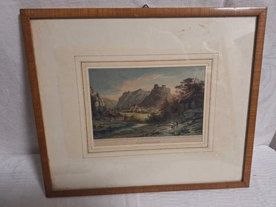 original Stahlstich  um 1850  Pottenstein Fränkische Schweiz  Oberfranken - Bild 1 von 3