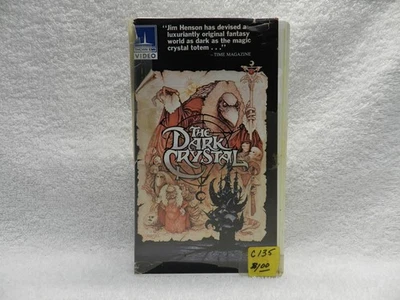 The Dark Crystal 1982 (VHS, 1983) Jim Henson, Original Thorn EMI Foto 1 de 4