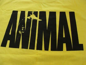 VTG Unisex Animal Pak "Kill It" Adult Sz 2XL Tee Shirt Yellow Logo Collectible - Picture 1 of 8