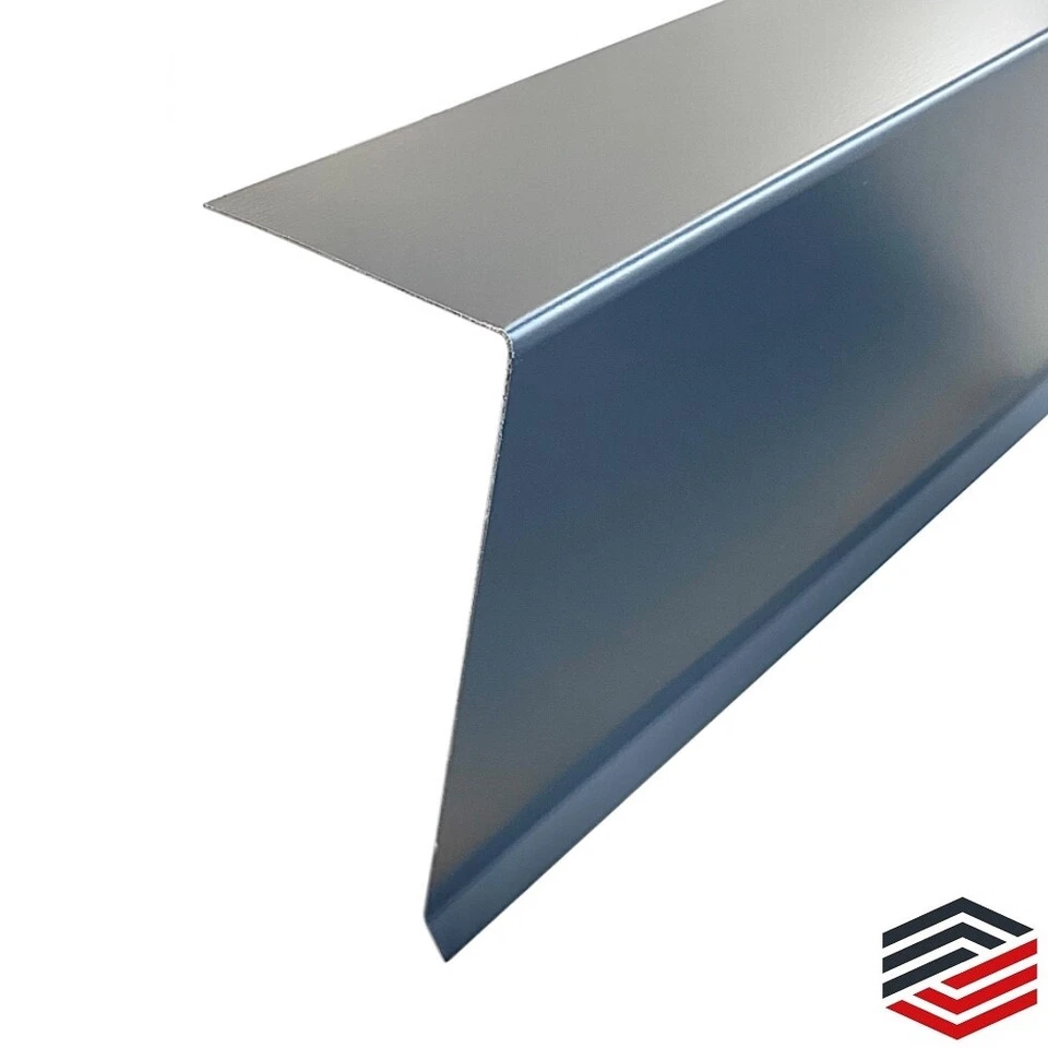 PROFILE-METALL.DE Ortgang Ortgangblech Alu Anthrazit Winkelprofil Dachblech Winkelblech 2000 mm