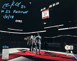 MILAN HEJDUK COLORADO AVALANCHE SIGNED RETIREMENT 8X10 PHOTO LE 4/23 BAS COA - Picture 1 of 1