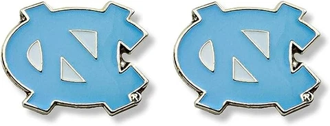 NORTH CAROLINA TAR HEELS TEAM POST STUD EARRINGS Cover