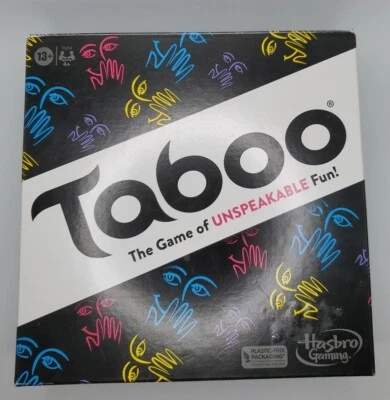 2023 Hasbro Taboo Game, Word Guessing Game for Adults and Teens 13+ BRAND NEW - Image 1 of 4