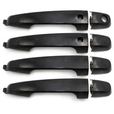 Set Black 4 Door Outer Handle Sensor Model Fits Mitsubishi L200 Triton 2015 2018 — 第 1/4 张图片