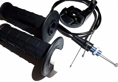 HAND GRIPS THROTTLE CABLE HOUSING FOR HONDA XR70 CRF70 CRF80 CRF100 DIRT BIKE - Image 1 of 2