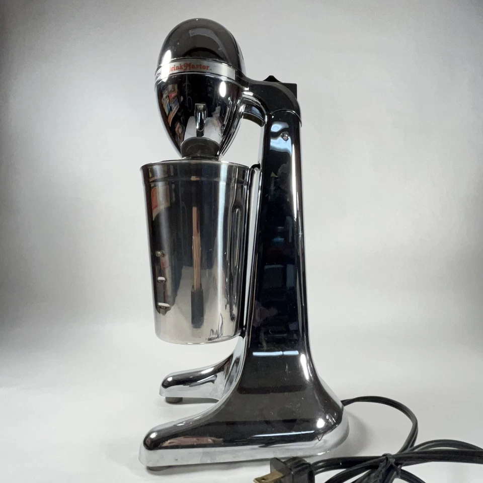 Batido/mezclador/mezclador Hamilton Beach cromado vintage con taza (730-3) Foto 1 de 4