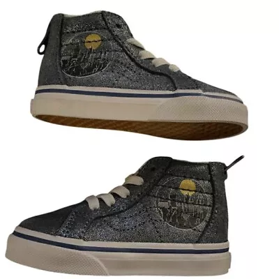 Zapatilla deportiva Vans x Harry Potter Hogwarts Sk8-Hi cremallera niño pequeño zapato talla 4.5T nueva Foto 1 de 2