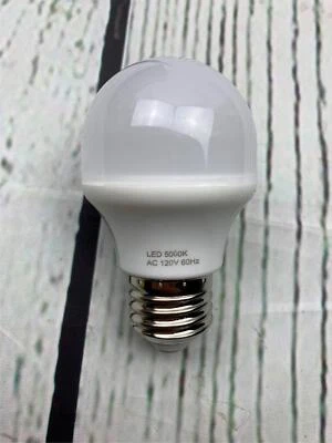 A19 LED Light Bulbs 100 Watt Equivalent LED Bulbs White 5000K 6pk E26 4W - Image 1 of 4