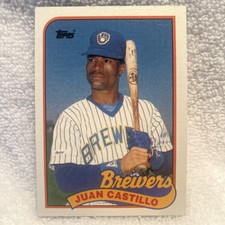 1989 Topps Baseball MLB #538 JUAN CASTILLO