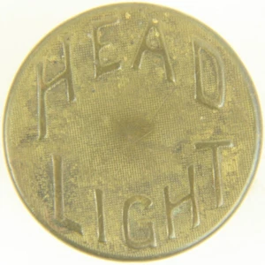 C1920s Antique Head Light Button Work Clothing Uniform Overall Wobble 0.8" 20mm - Picture 1 of 3