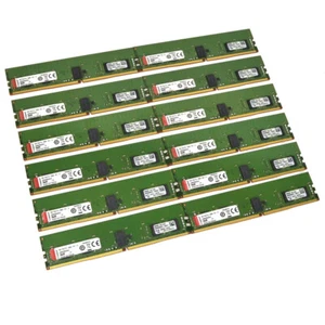 (Lot 12) Kingston KSM26RS8/8HAI 8GB PC4-2666V-RD1-12 Server RAM Memory ECC - Picture 1 of 2