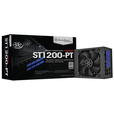 🔥 Get Power and Efficiency with SilverStone ST1200-PT 1200W PSU 🔥 - Image 1 of 4