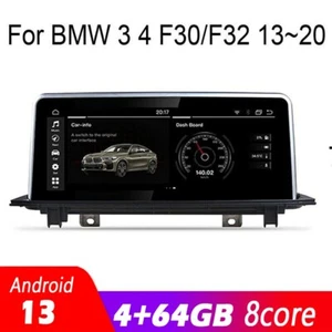 Coche Android de 10,25"" para BMW Serie 3 4 F30 E32 Pantalla Autoradio Navegación 4+64G - Imagen 1 de 8