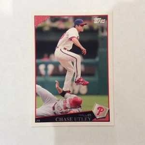 2009 Topps #200 Chase Utley Philadelphia Phillies - Foto 1 di 2