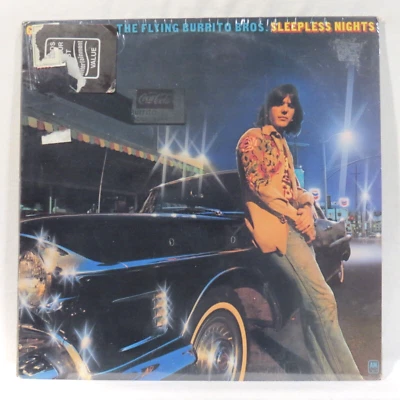 GRAM PARSONS / FLYING BURRITO BROS. ‎ Sleepless Nights  1976 1st US LP SEALED - Image 1 of 2