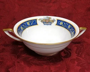 VTG 1925 china bowl by Thomas, Bavaria, "Diane," double handles, gold trim - Picture 1 of 8