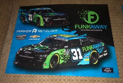Nascar Xfinity Driver #31 Parker Retzlaff Funkaway 2024 Postcard