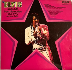 ELVIS PRESLEY - ELVIS SINGS HITS FROM HIS MOVIES LP EXC COND. 10 TRACKS 1972 RCA - Picture 1 of 2