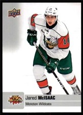 2019-20 UD CHL Base Set #41 Jared McIsaac - Moncton Wildcats