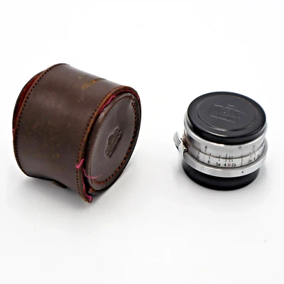 Nikon W-Nikkor C 3.5cm 35mm f2.5 Nippon Kogaku S mount Lens- 401 - Image 1 of 3