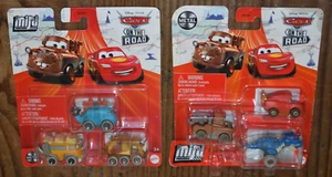 DISNEY PIXAR MINI CAVE LIGTNING MCQUEEN MATER WESTFALANAPUS DINOSAUR CARS SET 6 - Picture 1 of 11